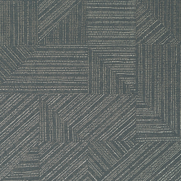 Winfield Thybony Belcaro Indigo Wallpaper Sample WHF1425.WT.0