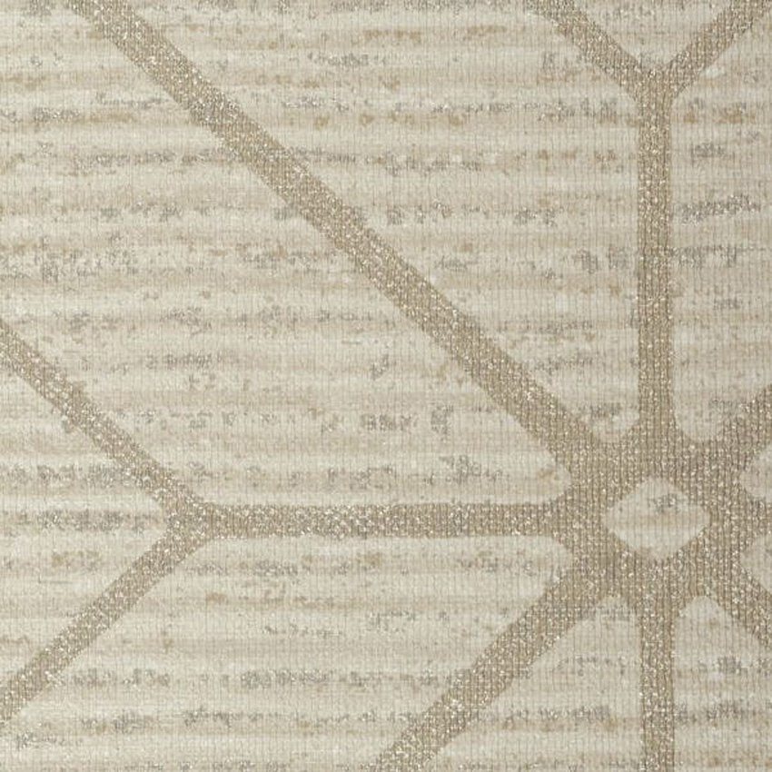 Winfield Thybony Radius Trellis Putty Wallpaper Sample WHF3019.WT.0