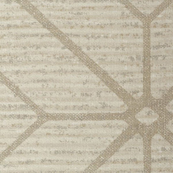 Winfield Thybony Radius Trellis Putty Wallpaper Sample WHF3019.WT.0