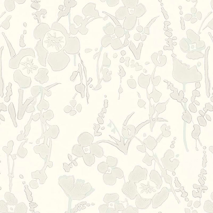 Galbraith & Paul Wildflower Alabaster Wallpaper Sample