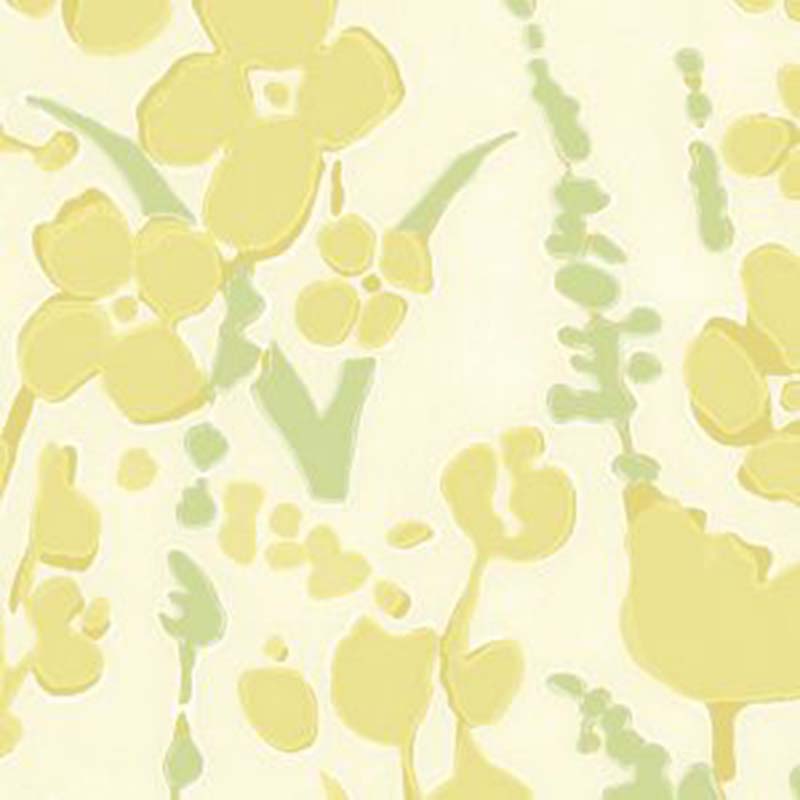 Galbraith & Paul Wildflower Banana Wallpaper Sample