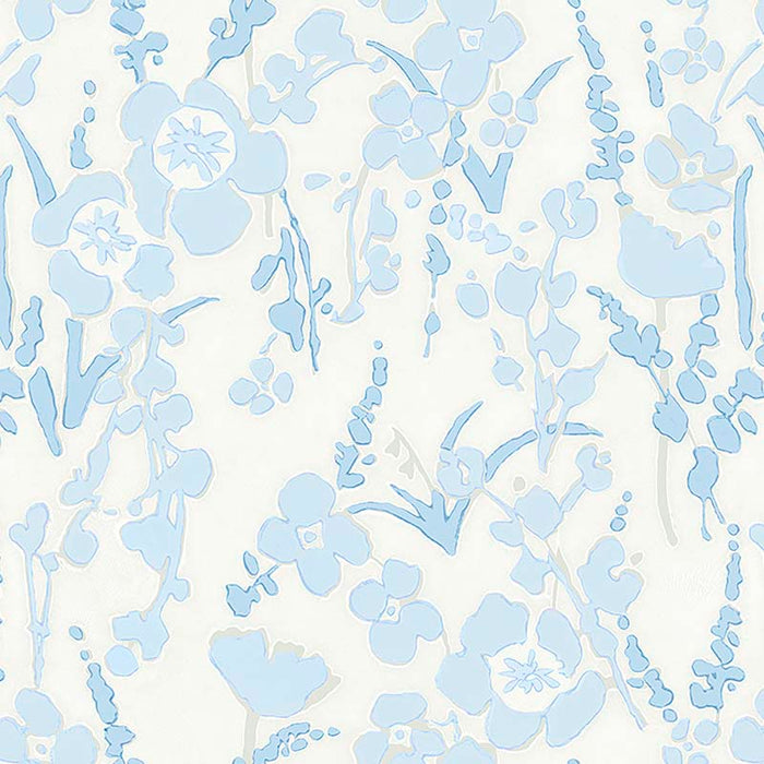 Galbraith & Paul Wildflower Morning Glory Wallpaper Sample