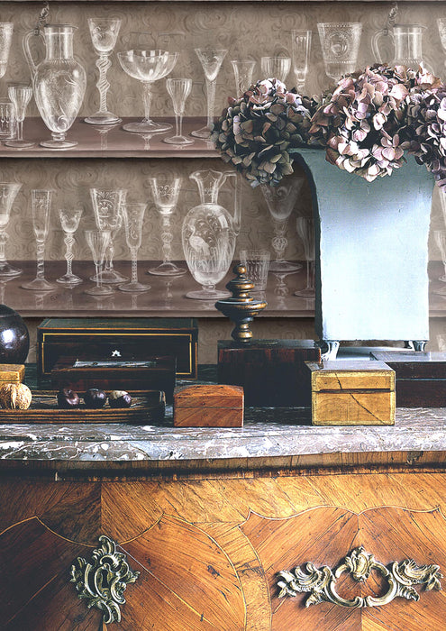 Pierre Frey Boheme Taupe Wallpaper FP324001