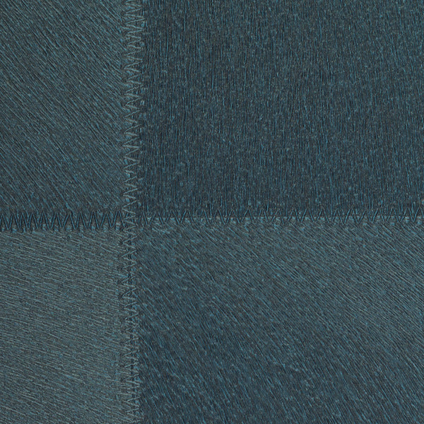 Winfield Thybony Saddle Stitch Indigo Wallpaper Sample WPW1188.WT.0