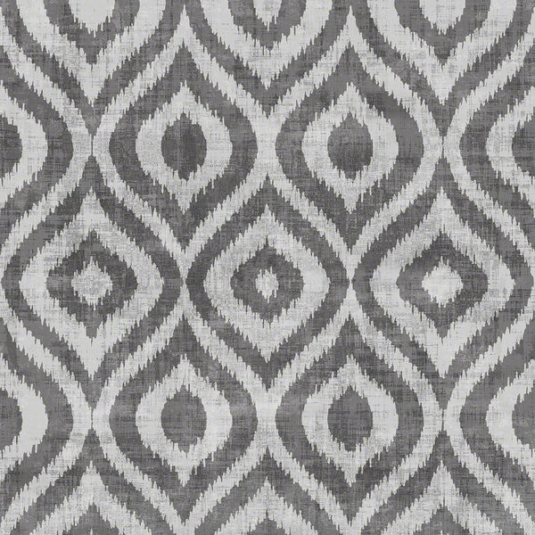 Winfield Thybony Batik Charcoal Wallpaper Sample WSH1013.WT.0