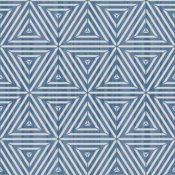 Winfield Thybony Star Indigo Wallpaper Sample WSH1047.WT.0