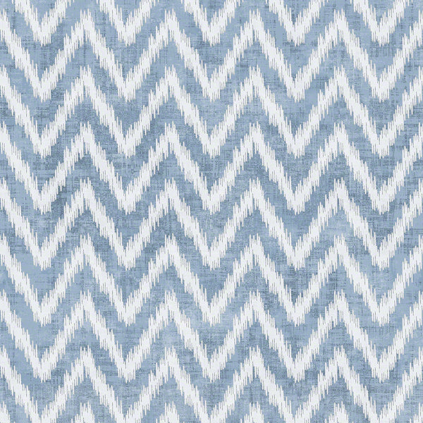 Winfield Thybony Ziggy Powder Blue Wallpaper Sample WSH1054.WT.0