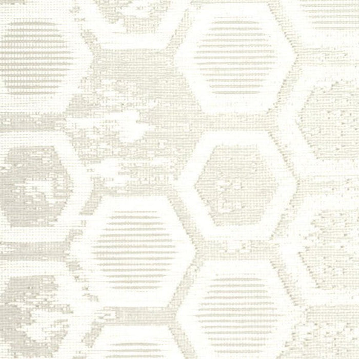 Winfield Thybony Sefania Linen White Wallpaper Sample WTE6097.WT.0