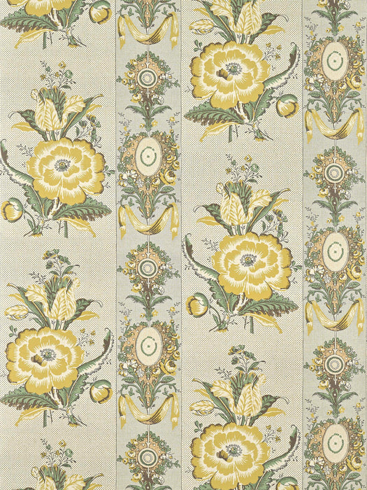 Braquenie Les Renoncules Miel Wallpaper Sample BP364003