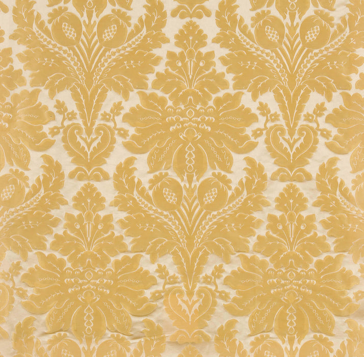 Braquenie Chambord Damas Chaume Fabric Sample B8125004