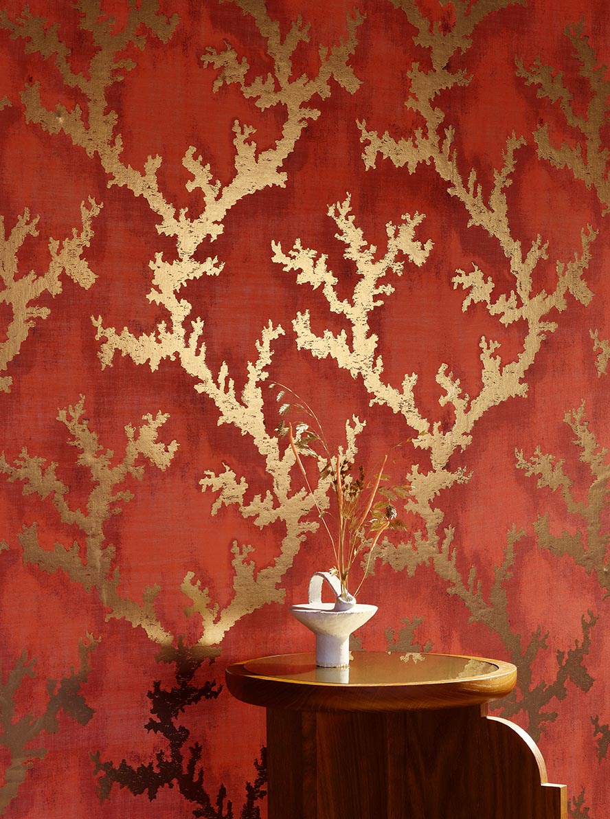 Pierre Frey Corail Magique Amande Wallpaper FP864002