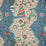 Braquenie La Riviere Enchantee Bleu fond creme Fabric B1788006