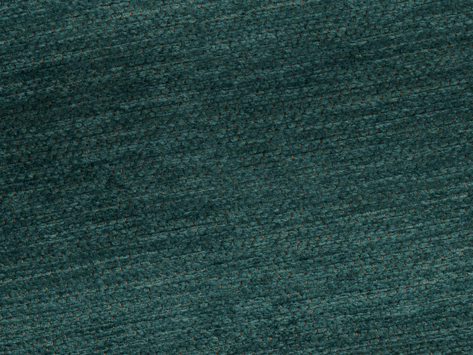 Le Manach Chenille De Tours Bleu Ocean Fabric Sample L4289_CDT_C535