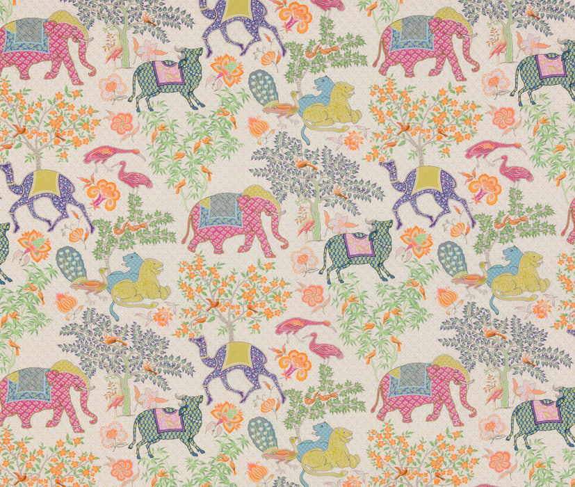 Pierre Frey Le Jardin De Mysore Exotique Fabric F2940001