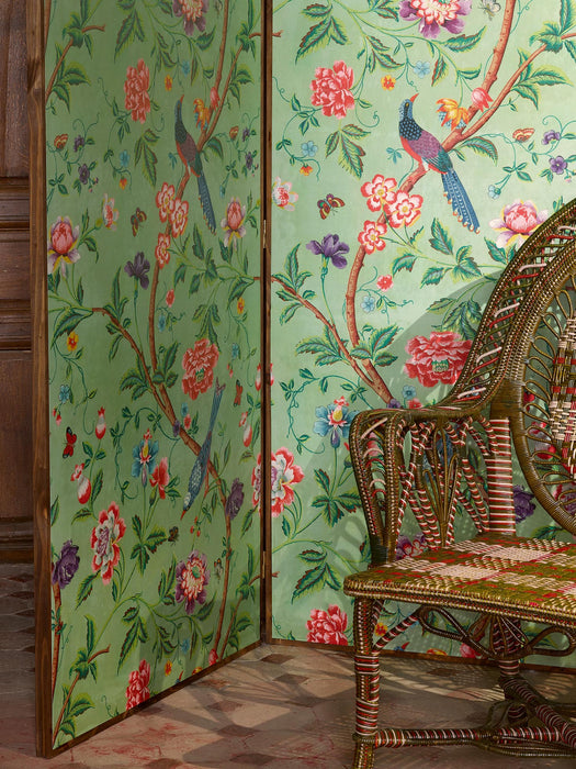 Braquenie Jardin De Bagatelle Original Wallpaper Sample BP380002