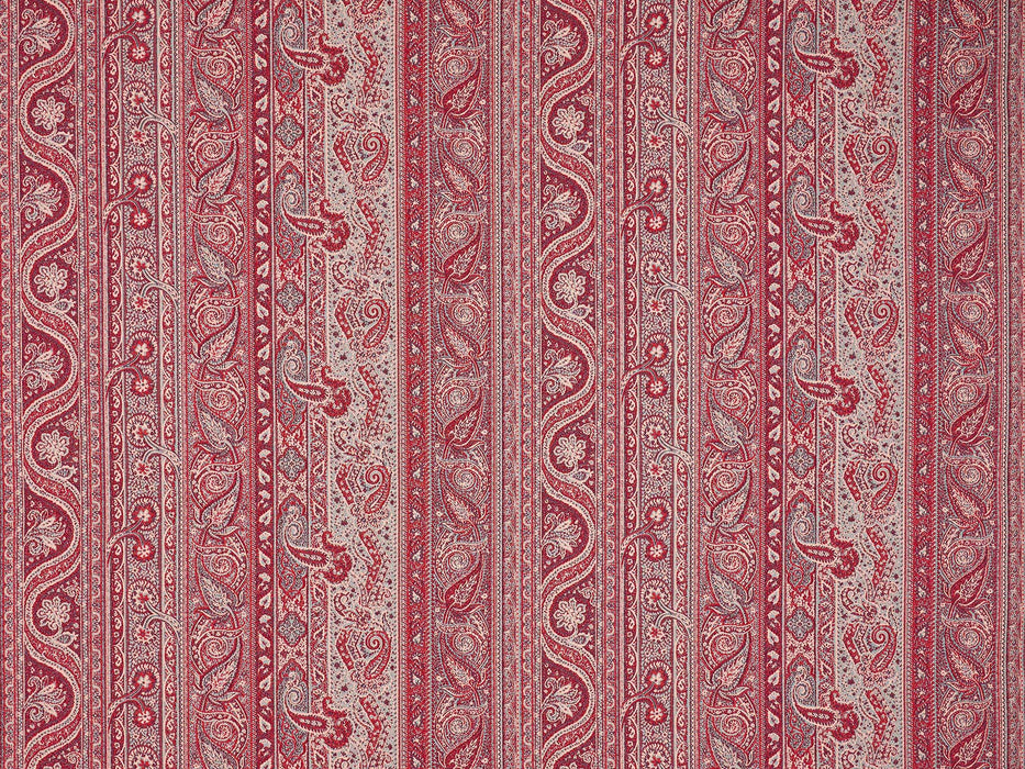 Braquenie Beauharnais Vermillon Fabric B7649002