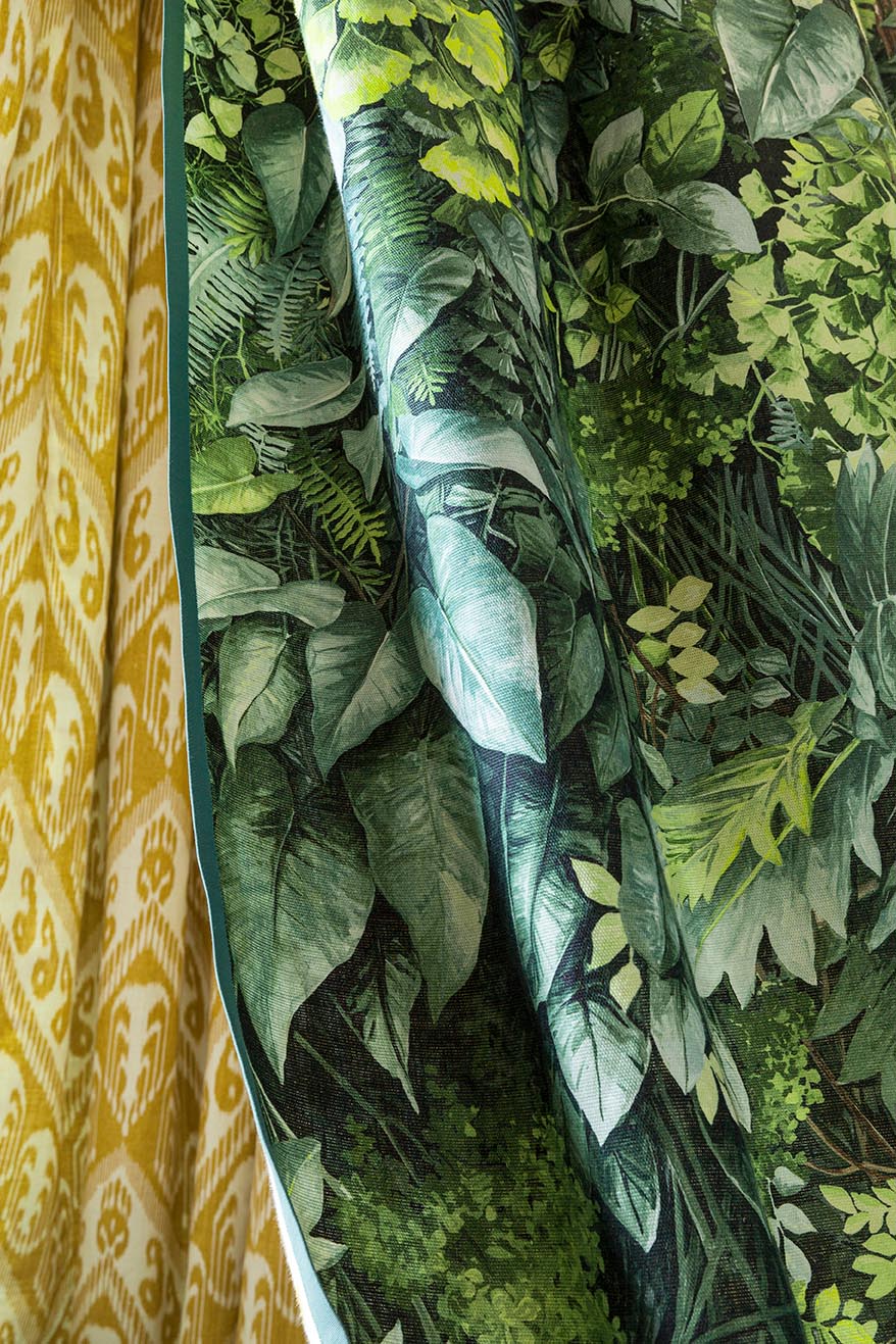 Pierre Frey Mur Vegetal Chlorophylle Fabric F3680001