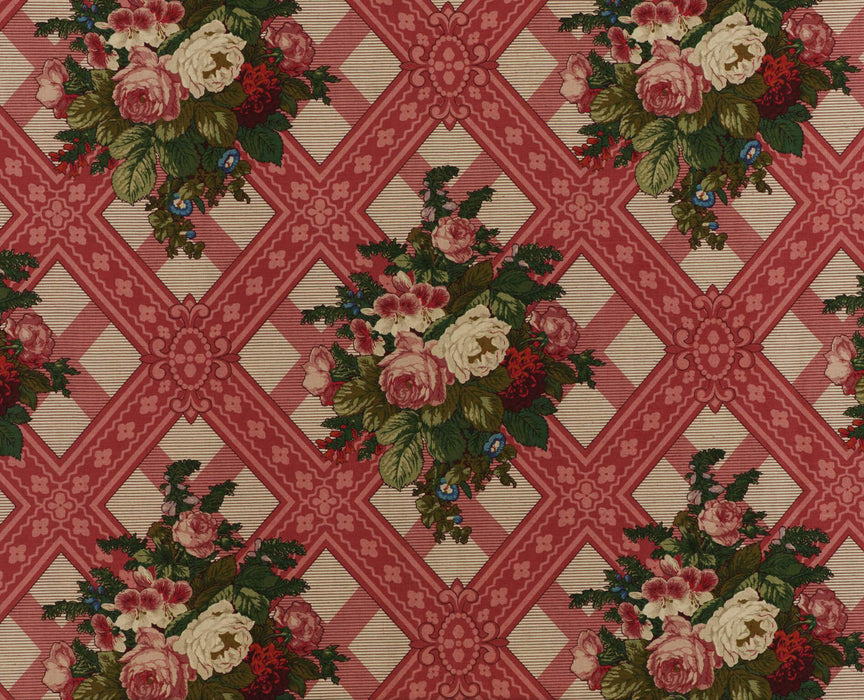 Braquenie Napoleon Iii - Metis Rouge Fabric Sample B1782003