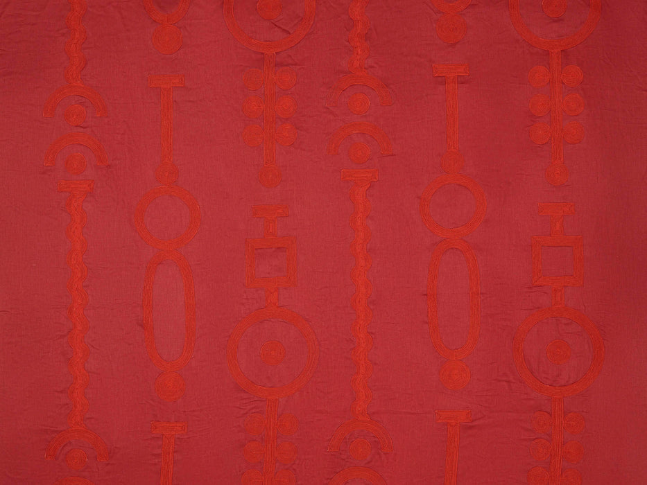 Pierre Frey Alberto Coquelicot Fabric Sample F3525004