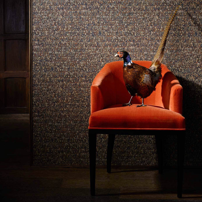 Zoffany Icarus Copper/Pheasant 312674 Wallpaper ZKEM312674