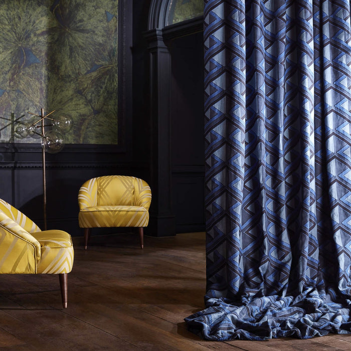 Zoffany Kuba Lapis 333022 Fabric ZICO333022