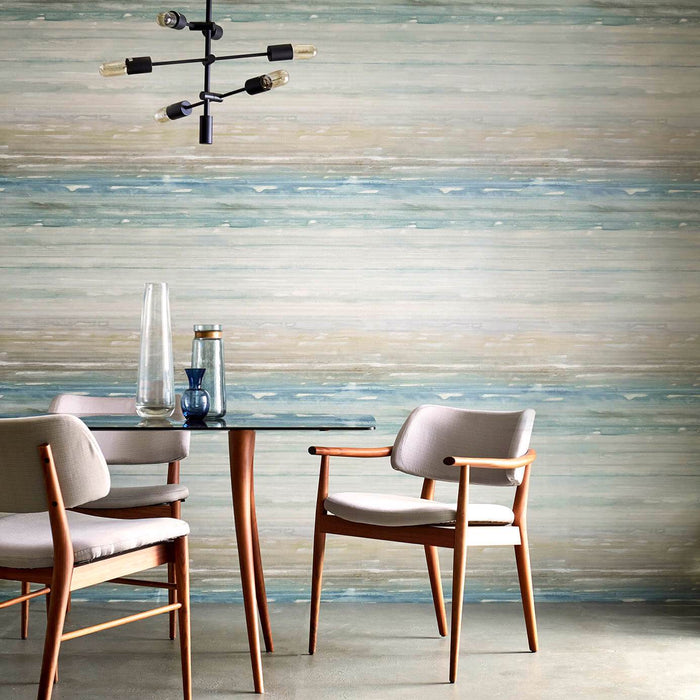 Harlequin Elements Stone/Teal 111846 Wallpaper EANV111846