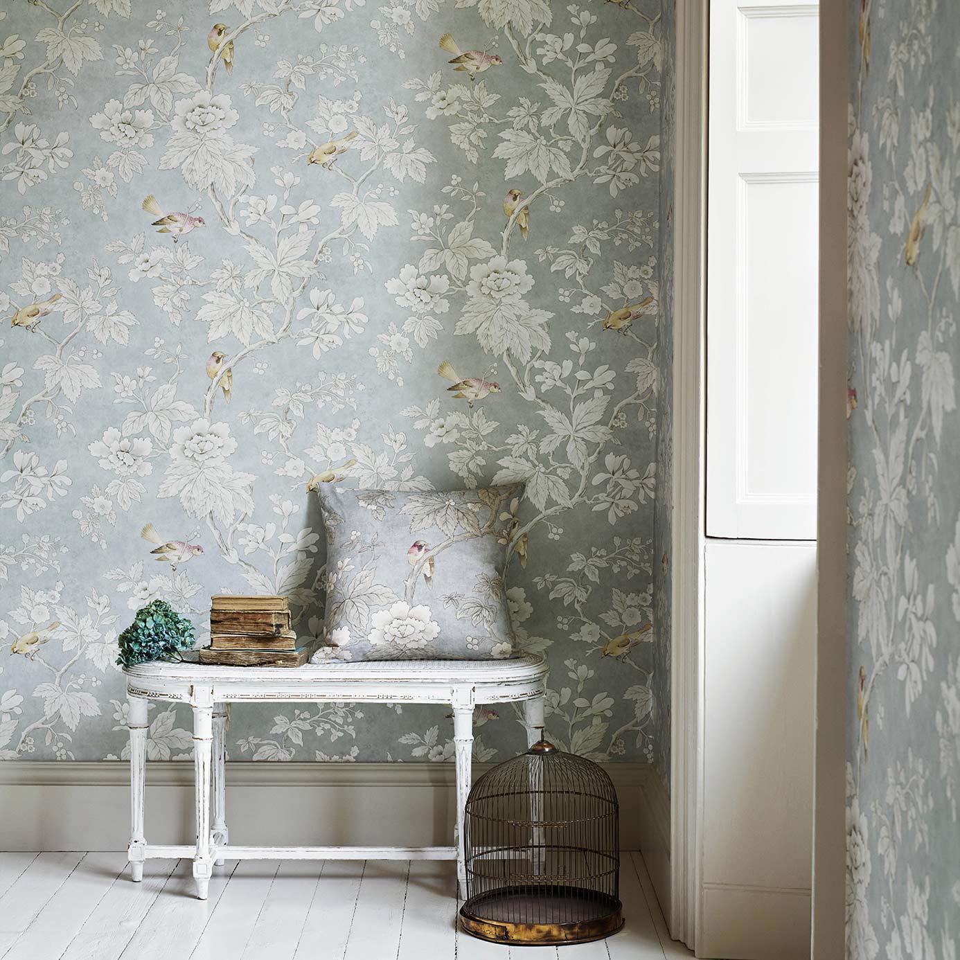 Sanderson Chiswick Grove Linen 216386 Wallpaper DDAM216386