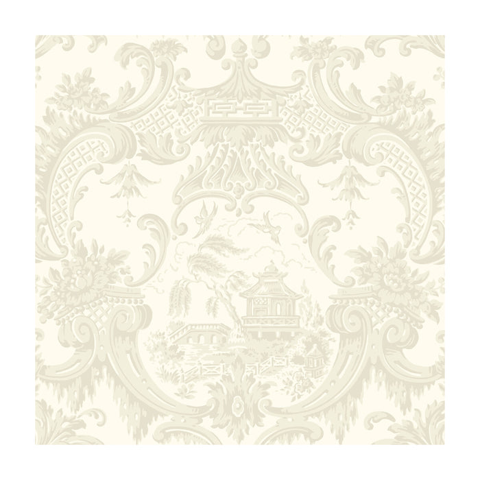 Cole & Son Chippendale China Ivory Wallpaper 100/3010.CS.0