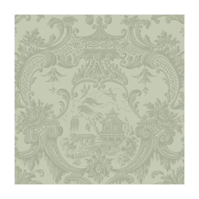 Cole & Son Chippendale China Olive Wallpaper 100/3013.CS.0