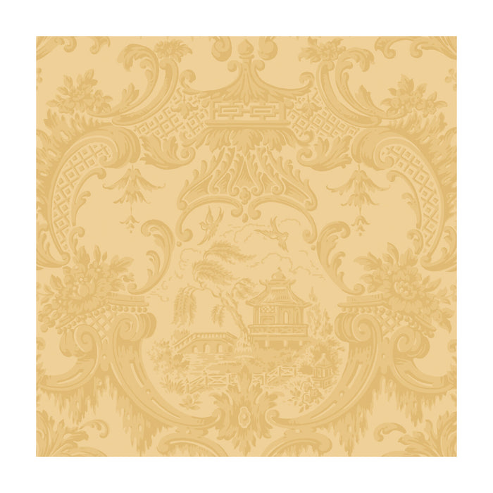 Cole & Son Chippendale China Yellow Wallpaper 100/3014.CS.0