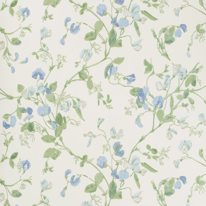 Cole & Son Sweet Pea Blue Wallpaper 100/6031.CS.0