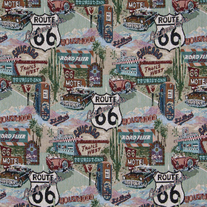 Charlotte Route 66 Fabric Sample 1011