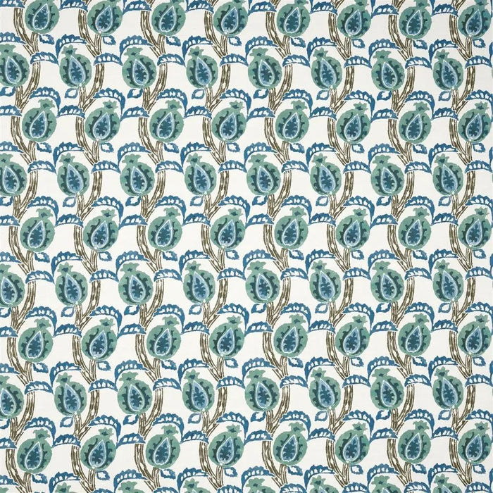 William Yeoward Malati Peacock Fabric FWY8029/02