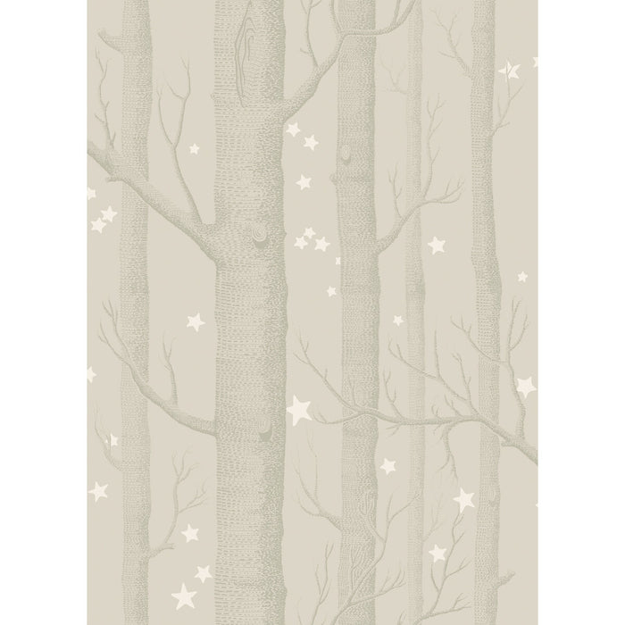 Cole & Son Woods & Stars Grey Wallpaper 103/11048.CS.0