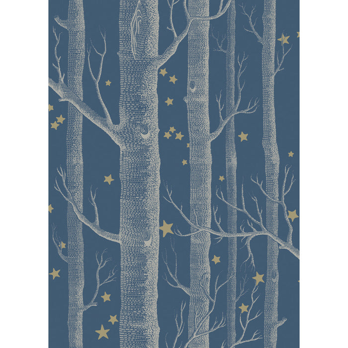 Cole & Son Woods & Stars Midnight Wallpaper 103/11052.CS.0