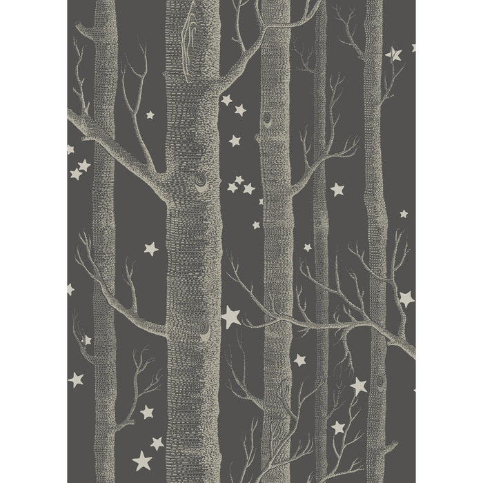 Cole & Son Woods & Stars Charcoal Wallpaper 103/11053.CS.0