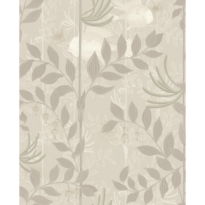 Cole & Son Nautilus Neutral& Sil Wallpaper 103/4021.CS.0