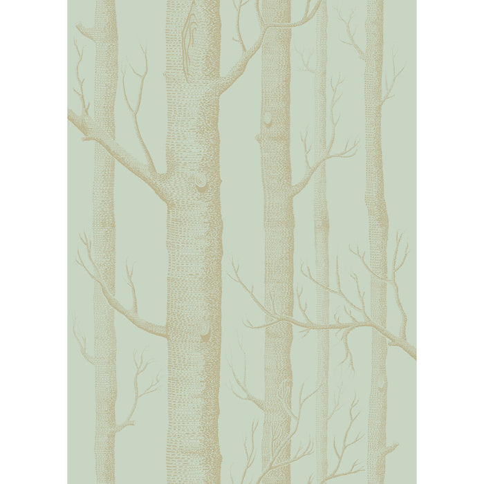 Cole & Son Woods Green/Gold Wallpaper 103/5023.CS.0