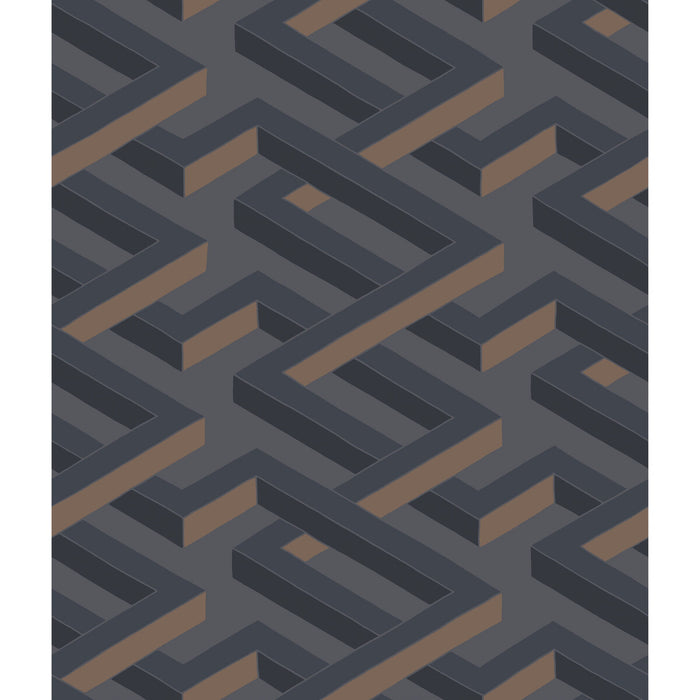 Cole & Son Luxor Charcoal Wallpaper 105/1001.CS.0