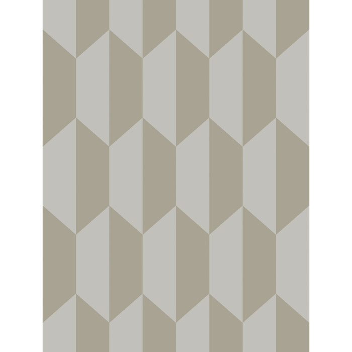 Cole & Son Tile Grey And Silver Wallpaper 105/12053.CS.0