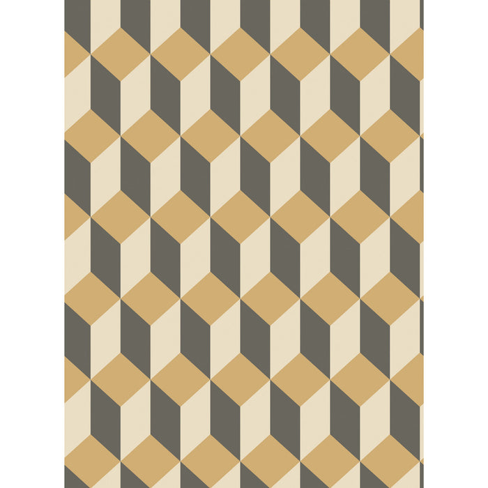 Cole & Son Delano Gold And Black Wallpaper 105/7030.CS.0