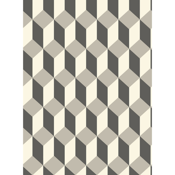 Cole & Son Delano Grey And Black Wallpaper 105/7031.CS.0