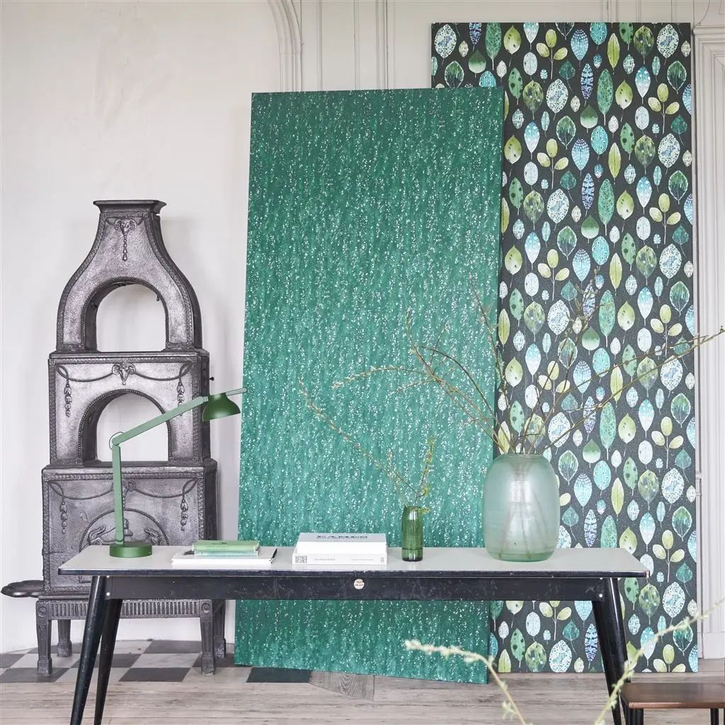 Designers Guild Shirakawa Aqua Wallpaper PDG1063/06