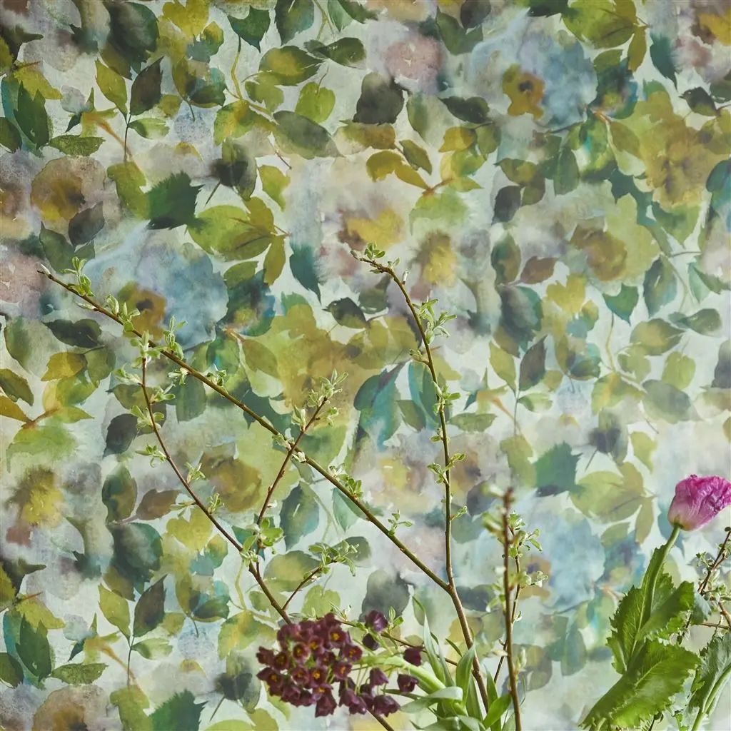 Designers Guild Surimono Moss Wallpaper PDG1062/05