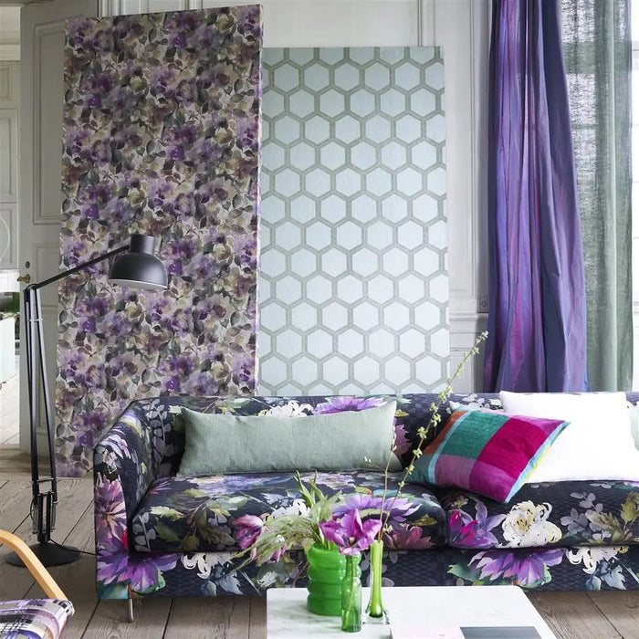 Designers Guild Surimono Amethyst Wallpaper PDG1062/03