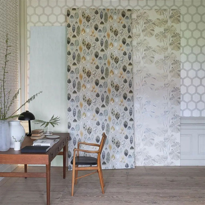 Designers Guild Brahmi Oyster Wallpaper PDG1061/02