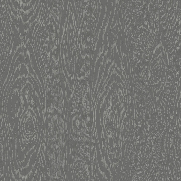 Cole & Son Wood Grain Black And Silver Wallpaper 107/10046.CS.0