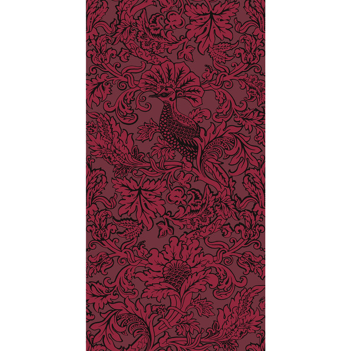 Cole & Son Balabina Velvet Red Wallpaper 108/1004.CS.0