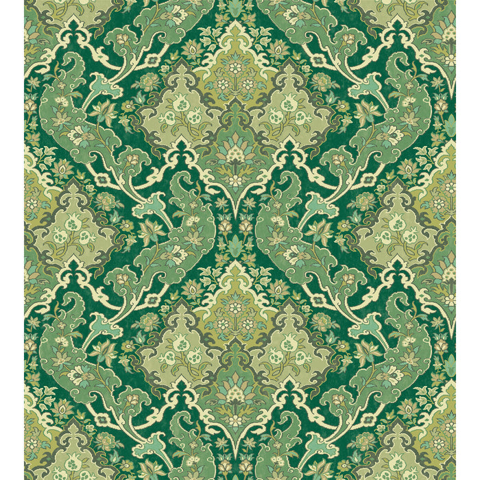 Cole & Son Pushkin Forest Green Wallpaper 108/8041.CS.0