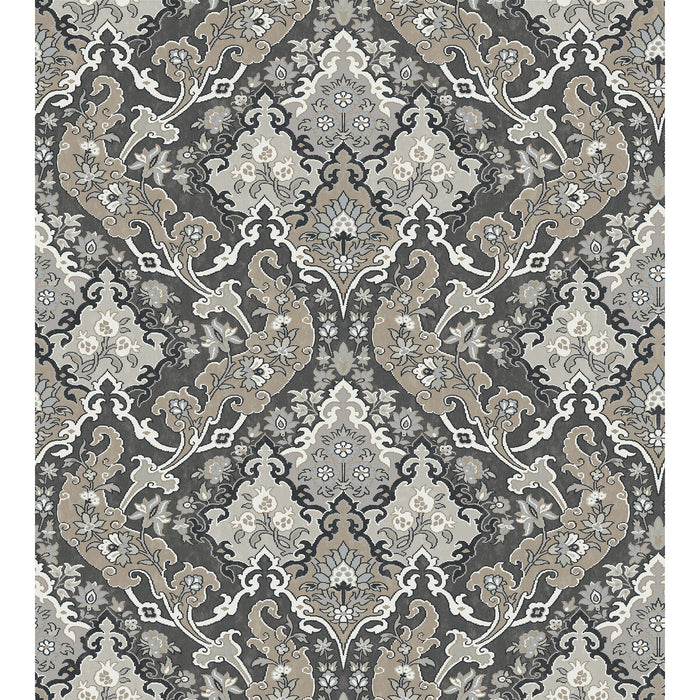 Cole & Son Pushkin Charcoal Wallpaper 108/8043.CS.0